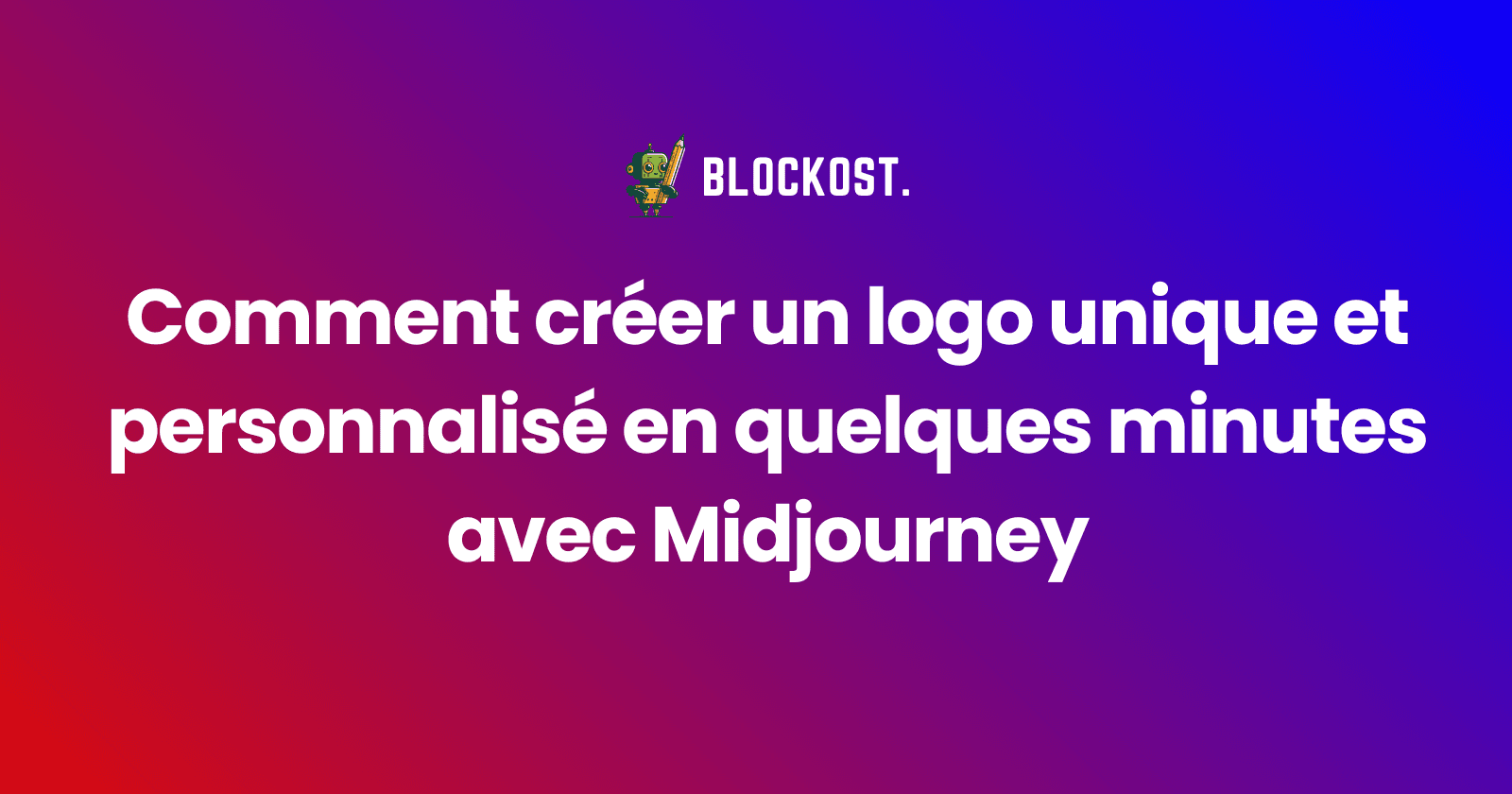 Comment créer un logo unique et personnalisé en quelques minutes avec Midjourney